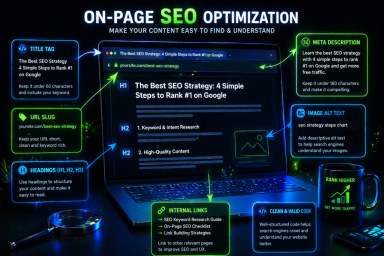 The Best SEO Strategy: 4 Simple Steps to Rank #1 on Google